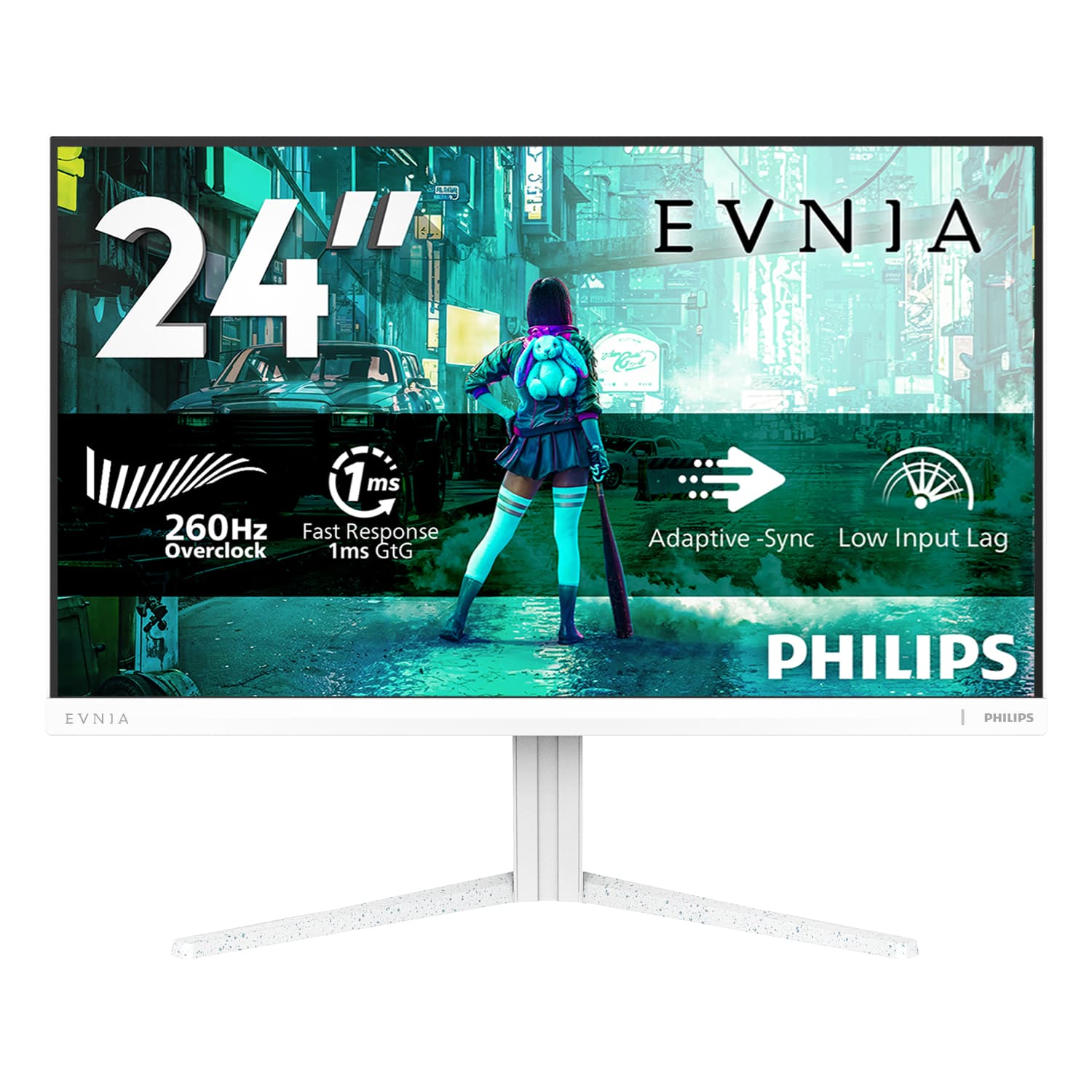 Philips Evnia 3000 24M2N3201PL/00, 60,5 cm (23.8"), 1920 x 1080 pixels