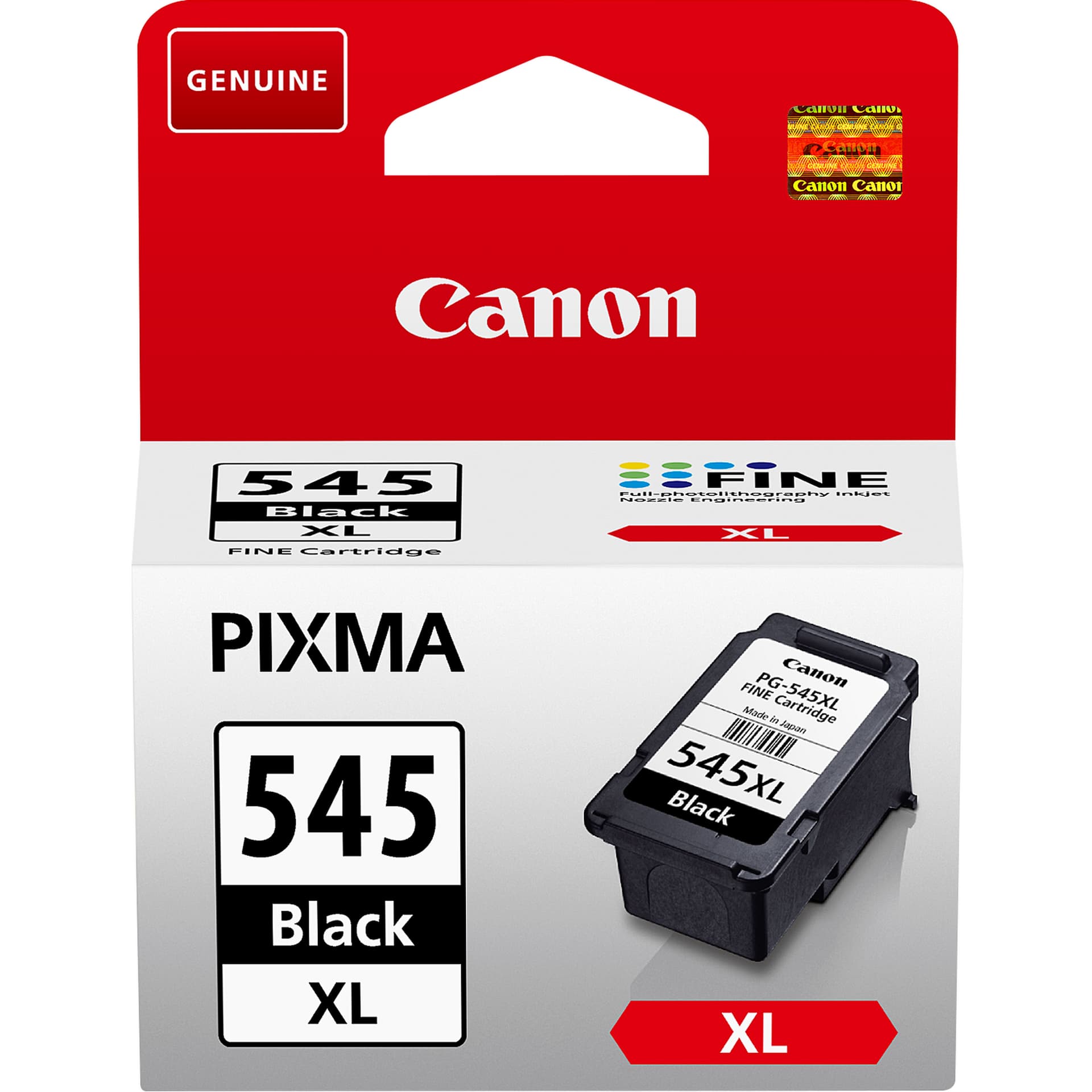 Canon PG-545XL - 15 ml - Alto Rendimento - preto - original - tinteiro - para PIXMA TR4551, TR4650, TR4651, TS3350, TS3351, TS3352, TS3355, TS3450, TS3451, TS3452