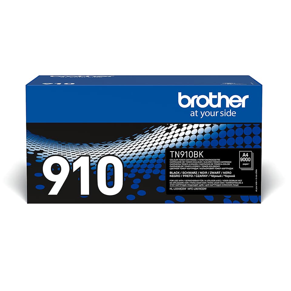 BROTHER TN910BK Toner Cartridge Black Ultra High Capacity 9.000 pages for HL-L9310CDW T