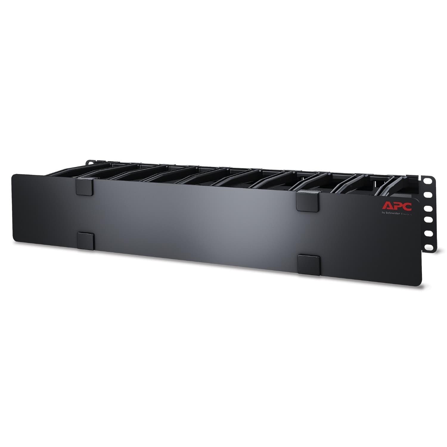APC Cable Management - Kit de gestão do cabo do bastidor - preto - 2U - Compatível com TAA - para P/N: AR4012A, AR4017A, AR4032A, AR4038LA, SRT5KRMXLT-A, SRT6KRMXLT-A, SRT8KRMXLT-A