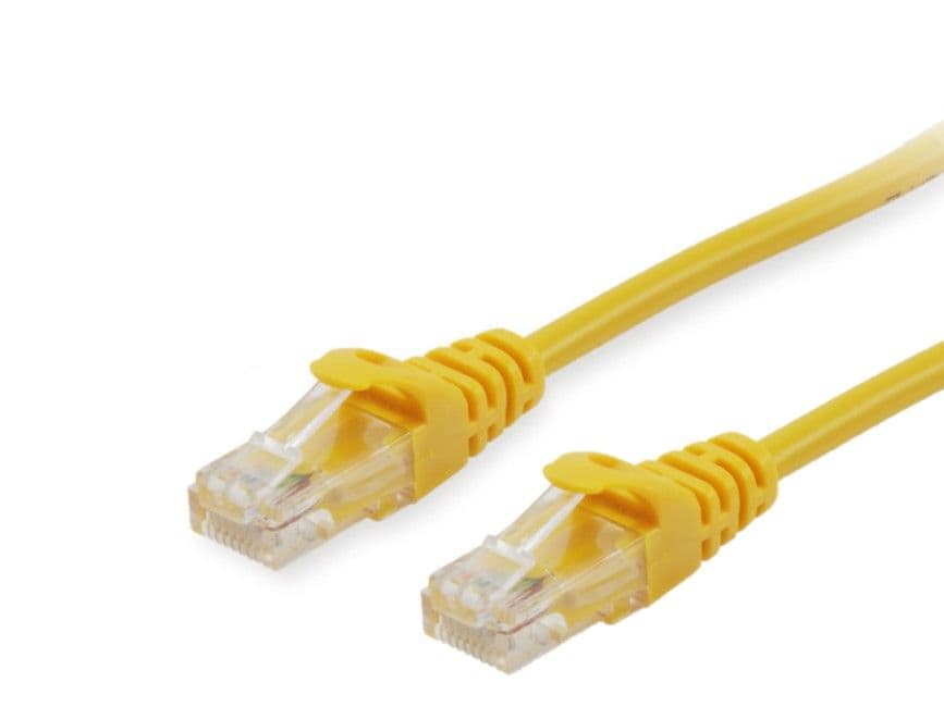 EQUIP CHICOTE CAT6 U/UTP 15M AMARELO