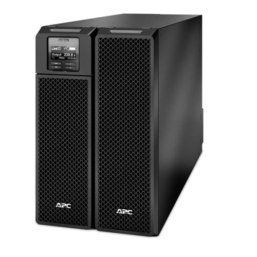 APC Smart-UPS SRT 10000VA - UPS (montável em bastidor / externo) - AC 230/380/400/415 V - 10 kW - 10000 VA - 3-fase / 1-fase - Ethernet 10/100, USB - conectores de saída: 14 - 6U - preto - APC Take-Back - para P/N: SRT192BP2, SRT192BP2US