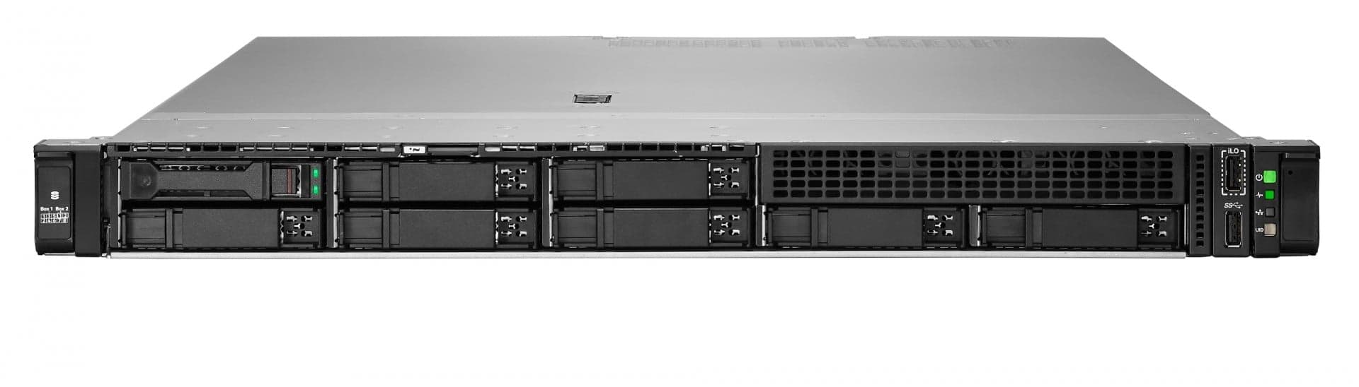 HPE ProLiant Compute DL320 Gen12 - Servidor - montável em bastidor 1U - 1 via - 1 x Xeon 6515P / até 3.8 GHz - RAM 64 GB - SATA/SAS/NVMe - hot-swap (permuta) 2.5" compartimento(s) - sem HDD - monitor: nenhum