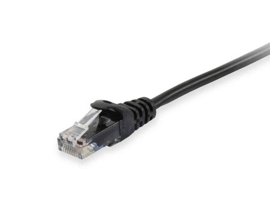 EQUIP CHICOTE CAT6A U/UTP 1M PRETO