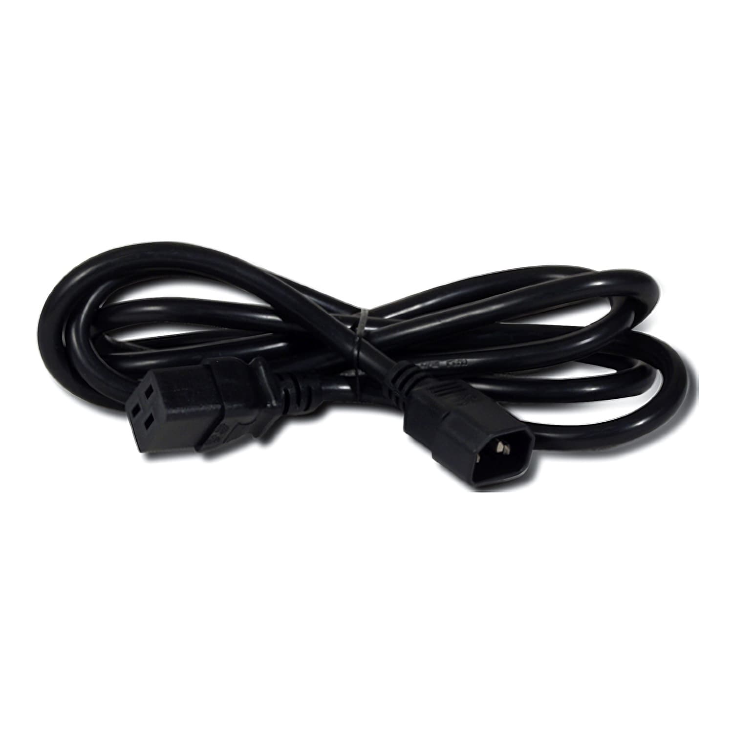 APC - Cabo de alimentação - IEC 60320 C19 para IEC 60320 C14 - 2 m - preto - para P/N: SCL500RMI1U, SCL500RMI1UC, SCL500RMI1UNC, SMTL1500RMI3UC, SMTL750RMI2UC