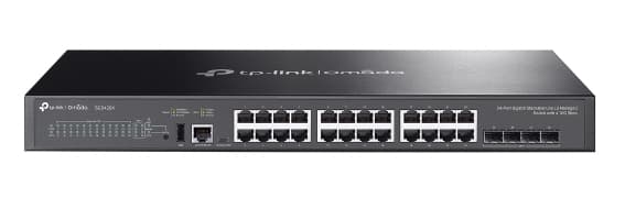 TP-LINK Omada 24-Port Gigabit Stackable Lite L3 Managed Switch with 4 10G Slots