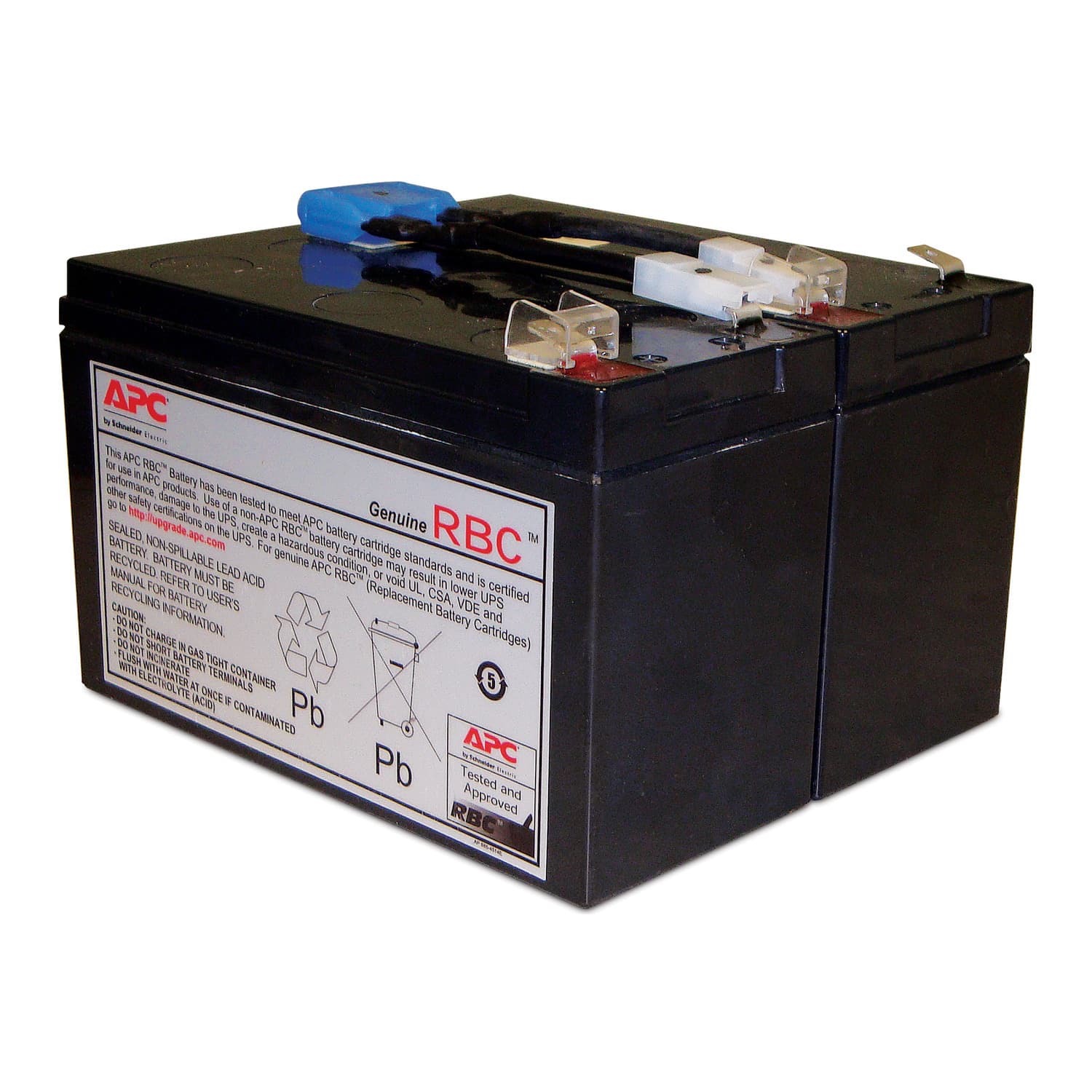 APC Replacement Battery Cartridge #142 - Bateria UPS - 1 bateria x - ácido de chumbo - 216 Wh - para P/N: SMC1000, SMC1000-BR, SMC1000C, SMC1000I, SMC1000IC, SMC1000TW