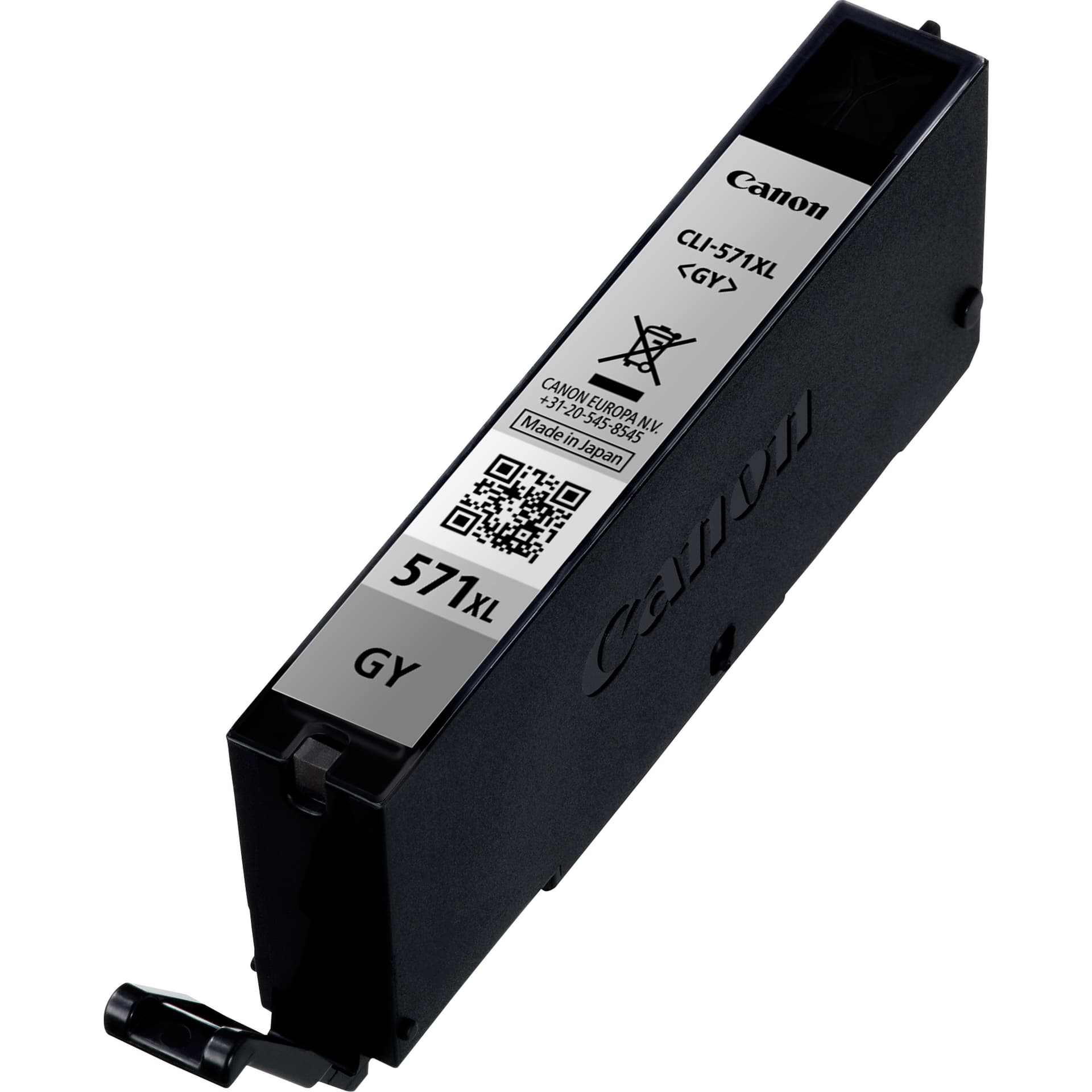 Canon CLI-571GY XL - 11 ml - Alto Rendimento - cinza - original - tanque de tinta - para PIXMA MG7750, MG7751, MG7752, MG7753, TS8050, TS8051, TS8052, TS8053, TS9050, TS9055