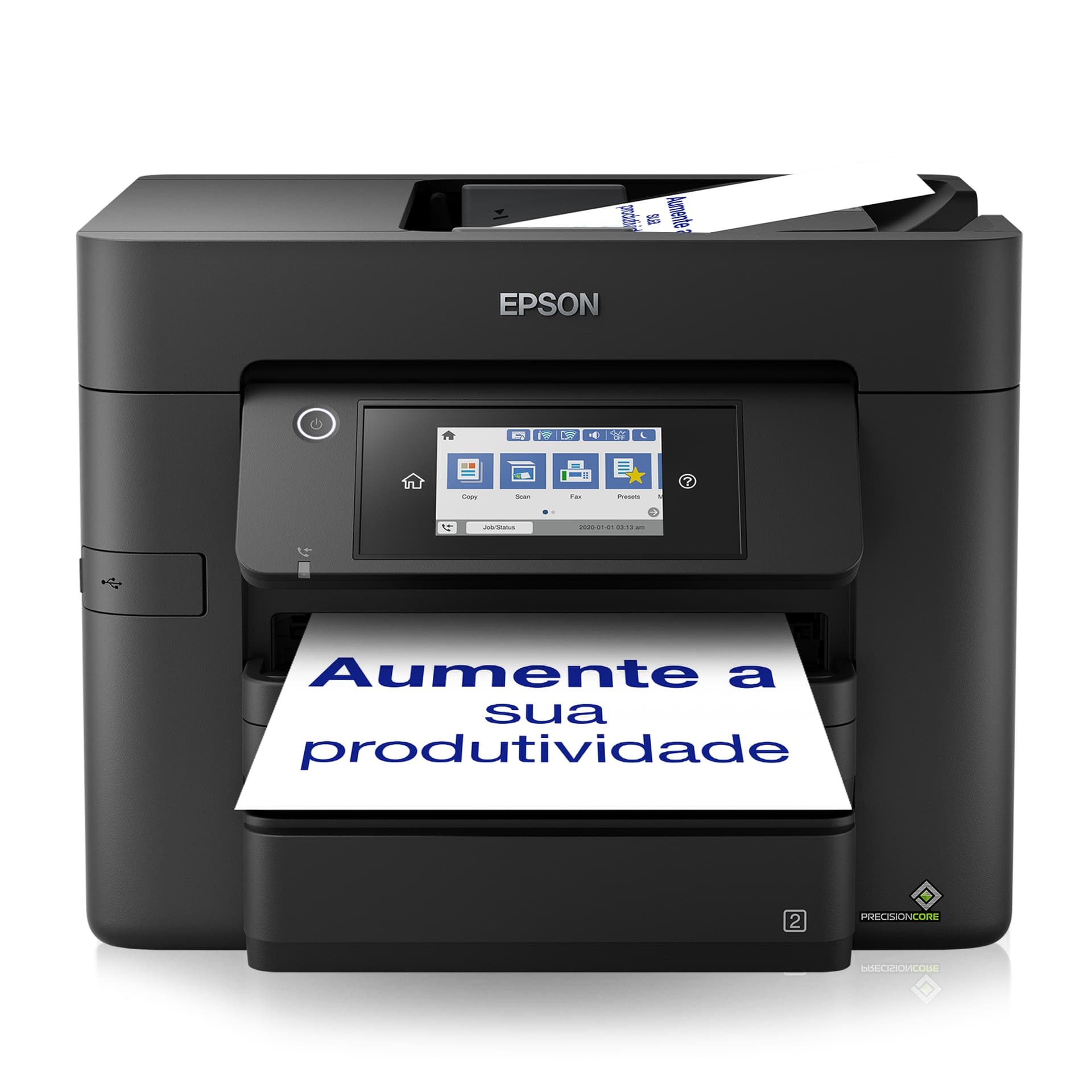 EPSON WorkForce Pro WF-4830DTWF MFP colour ink-jet A4 25ppm print 500 sheets USB 2.0 LAN Wi-Fi USB host NFC