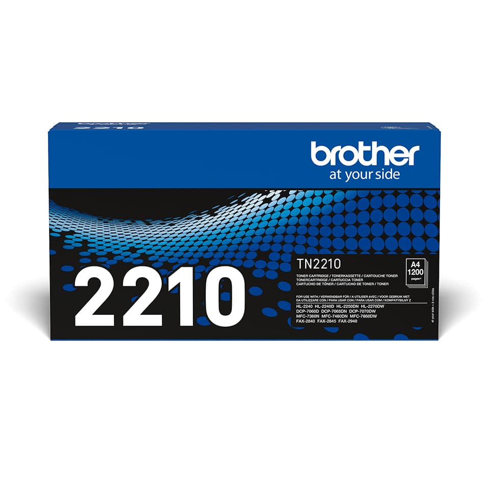 BROTHER TN2210 Toner black - 1.200 pagini