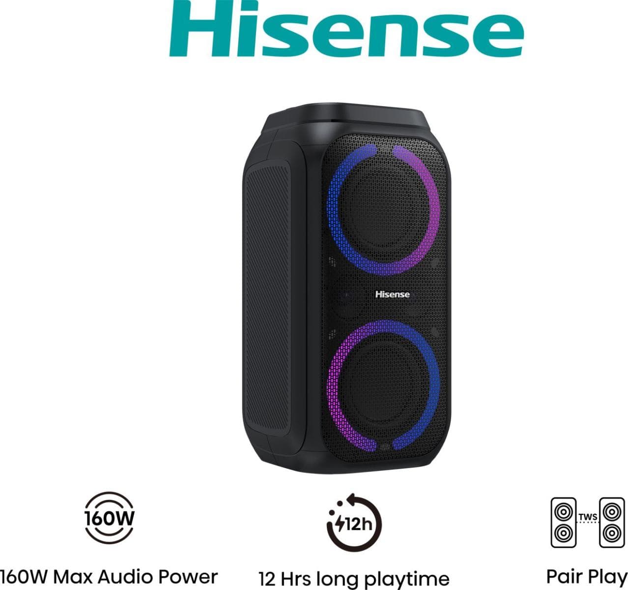 HISENSE HP160 2.0 160W PARTY ROCKER 160