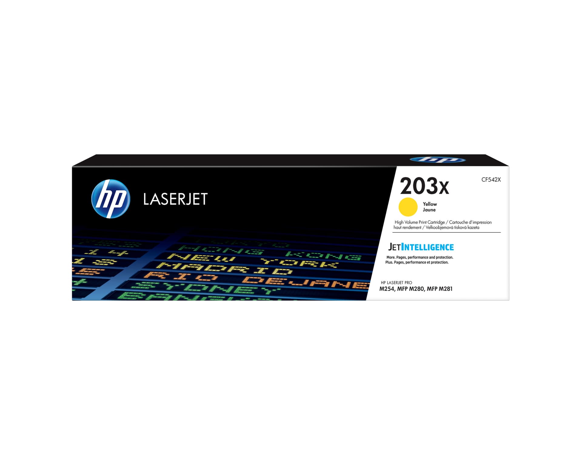 HP 203X Original Yellow LaserJet Toner Cartridge