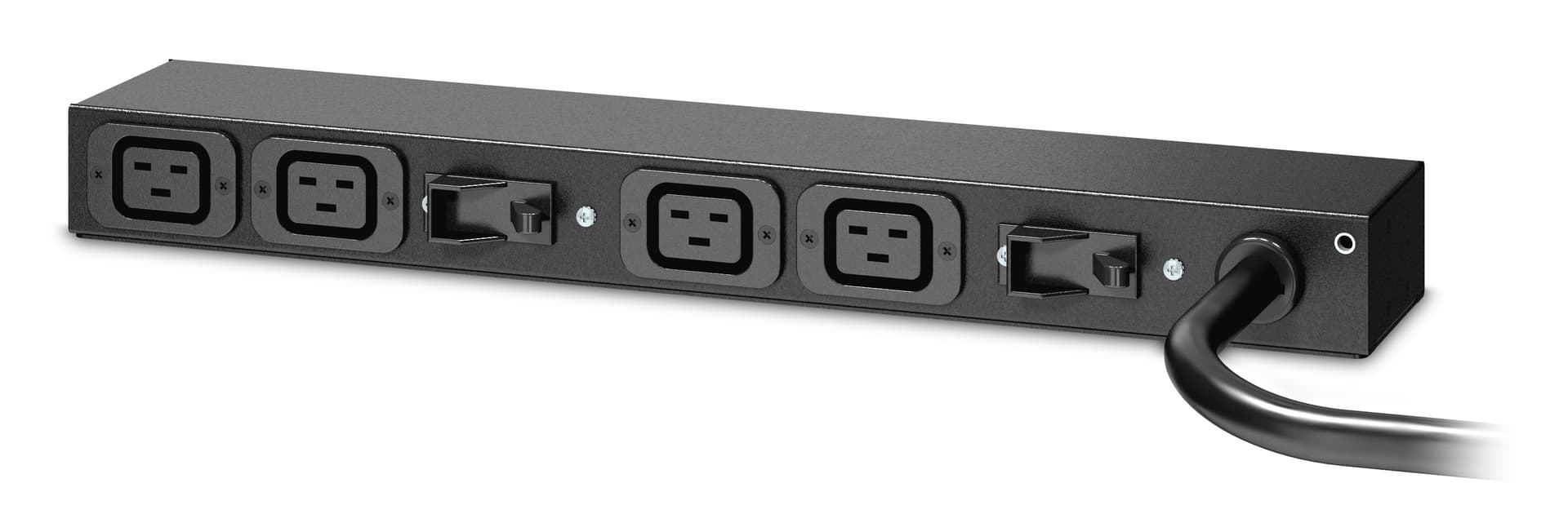 APC Basic Rack PDU AP6032A - Unidade de distribuição de potência (montável em bastidor) - AC 200-240 V - entrada: IEC 60309 32A - conectores de saída: 4 (IEC 60320 C19 16A) - 3.65 m cabo - para P/N: SMX1500RM2UCNC, SMX2KR2UX145, SMX3KR2UNCX145, SMX75