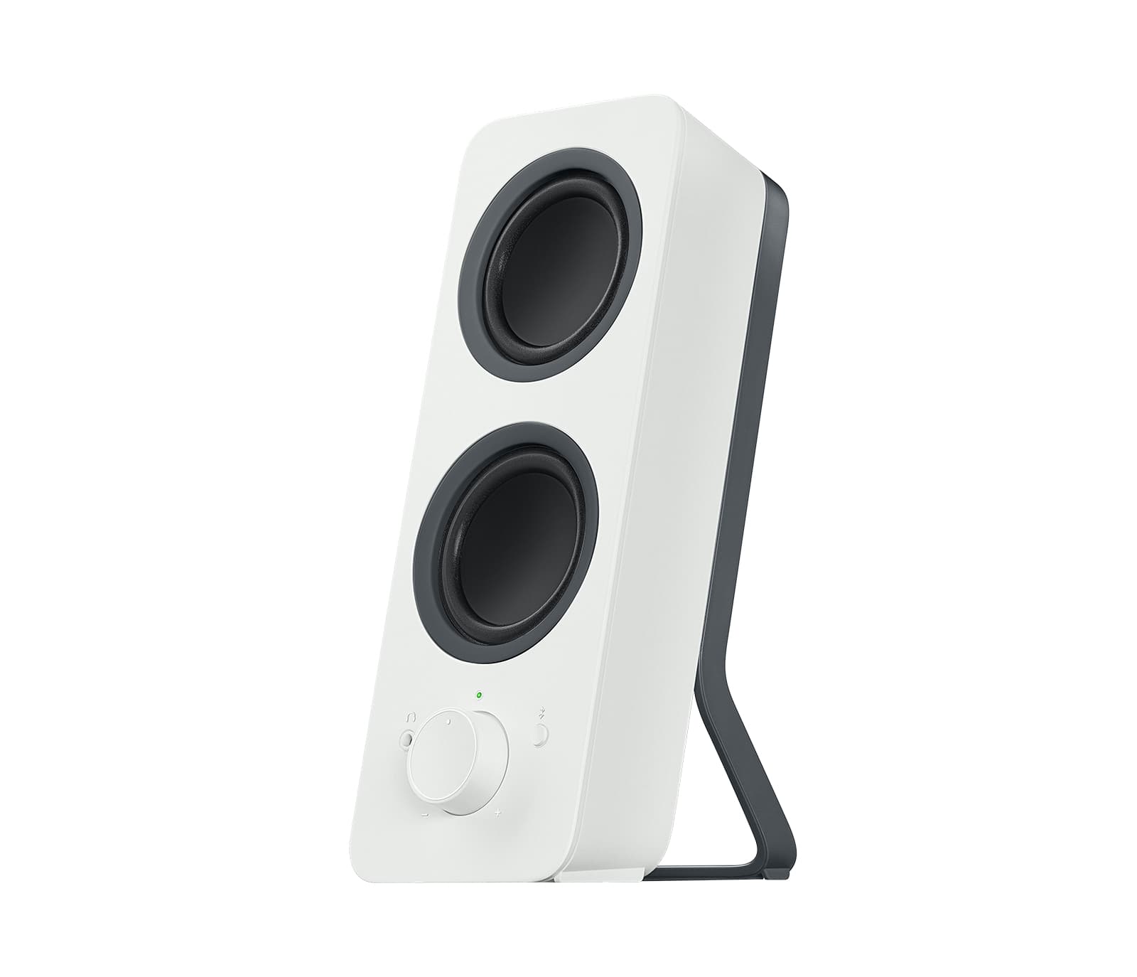 Logitech Z207 - Altifalantes - para PC - canal 2.0 - sem fios - Bluetooth - 5 watt (Total) - branco