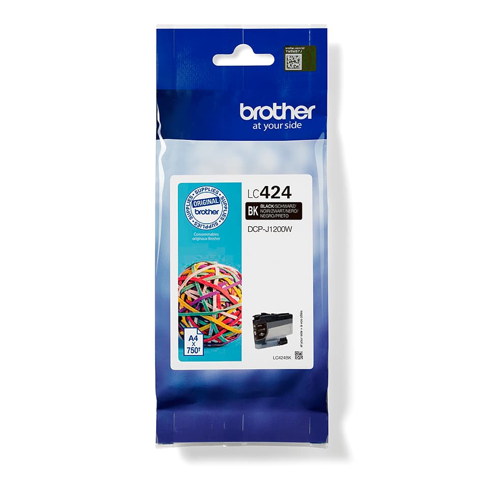 BROTHER LC424BK INK FOR MINI19 BIZ-SL