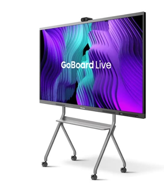 HISENSE MONITOR 75" UHD 4K 350CD MULTI TOUCH 20 POINTS ANDROID 13 WEBCAM 75MR6DE
