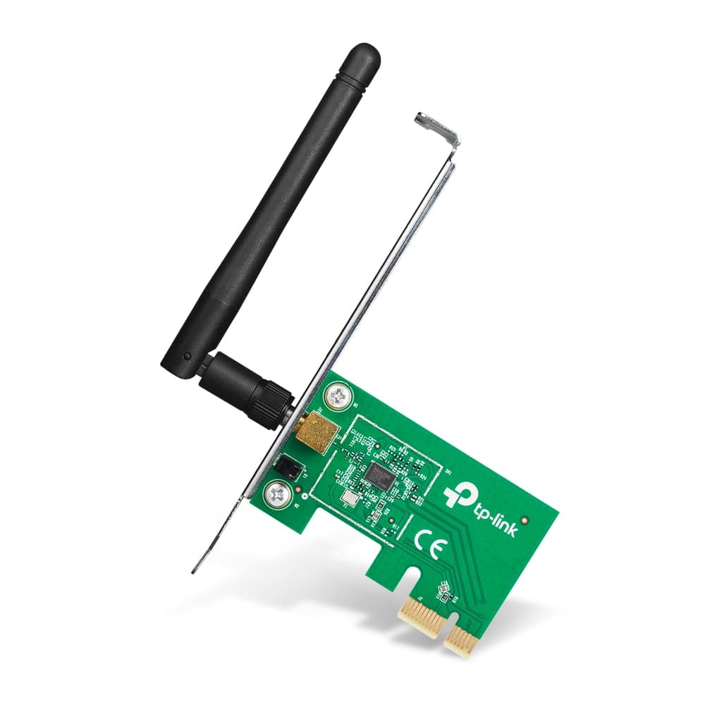 TP-LINK 150Mbps Wi-Fi PCI Express Adapter Qualcomm 2.4GHz 802.11b/g/n