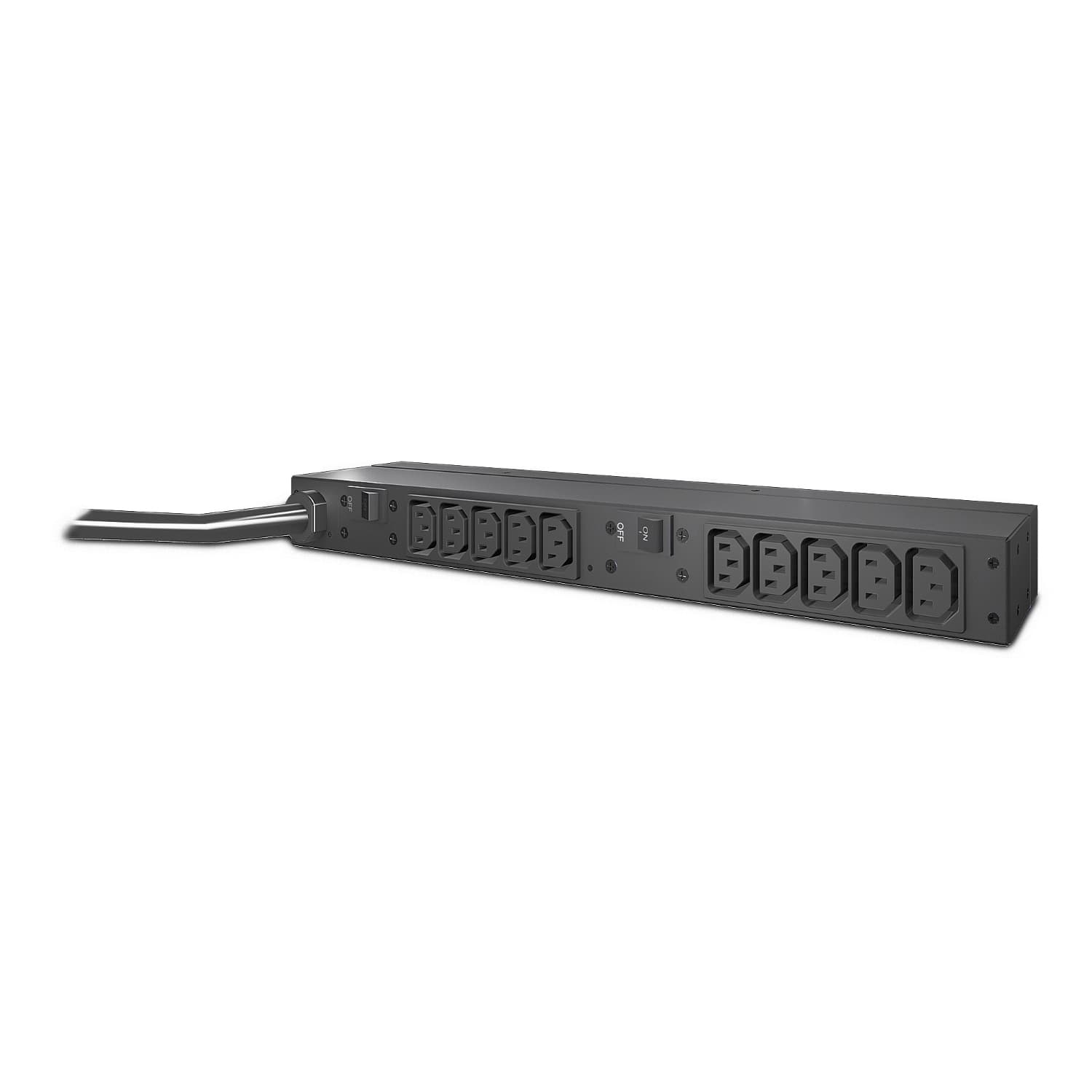 APC Basic Rack PDU - Faixa de distribuição de energia (montável em bastidor) - AC 200/208/230 V - entrada: NEMA L6-30 - conectores de saída: 12 (power IEC 60320 C13) - 1U - 3.65 m cabo - preto - para P/N: SRT10KRMXLT-A, SRT5KRMXLT-5KTF-A, SRT5KRMXLT