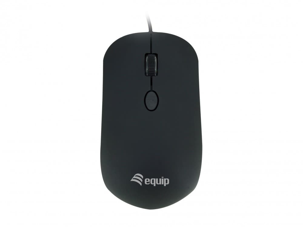 EQUIP LIFE RATO CONFORT BLACK USB 1600DPI