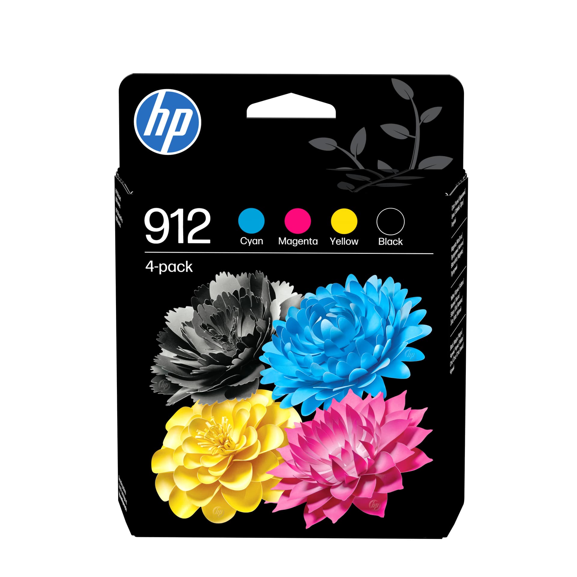 HP 912 CMYK Original Ink Cartridge 4-Pack