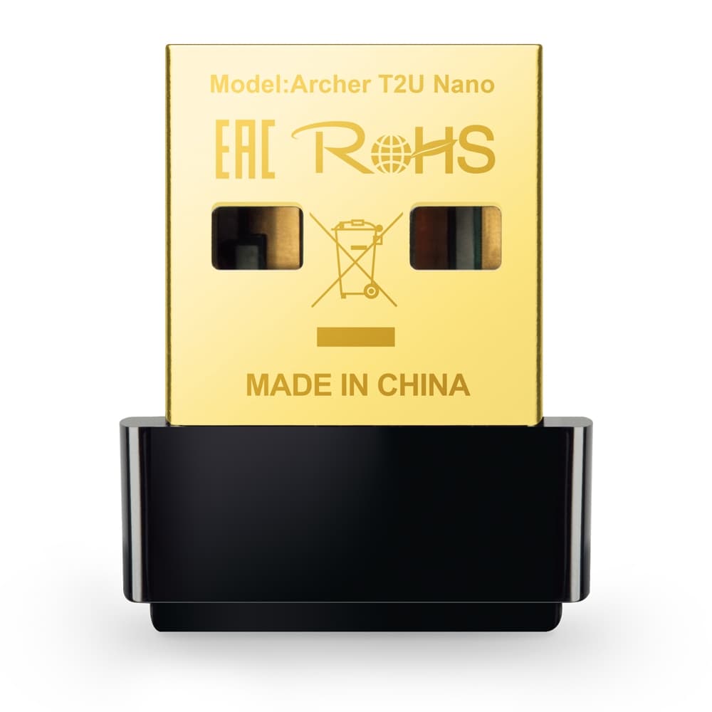 TP-LINK Archer T2U Nano WiFi AC600 DualBand USB 2.0 Nano adapter Wireless 802.11a/n