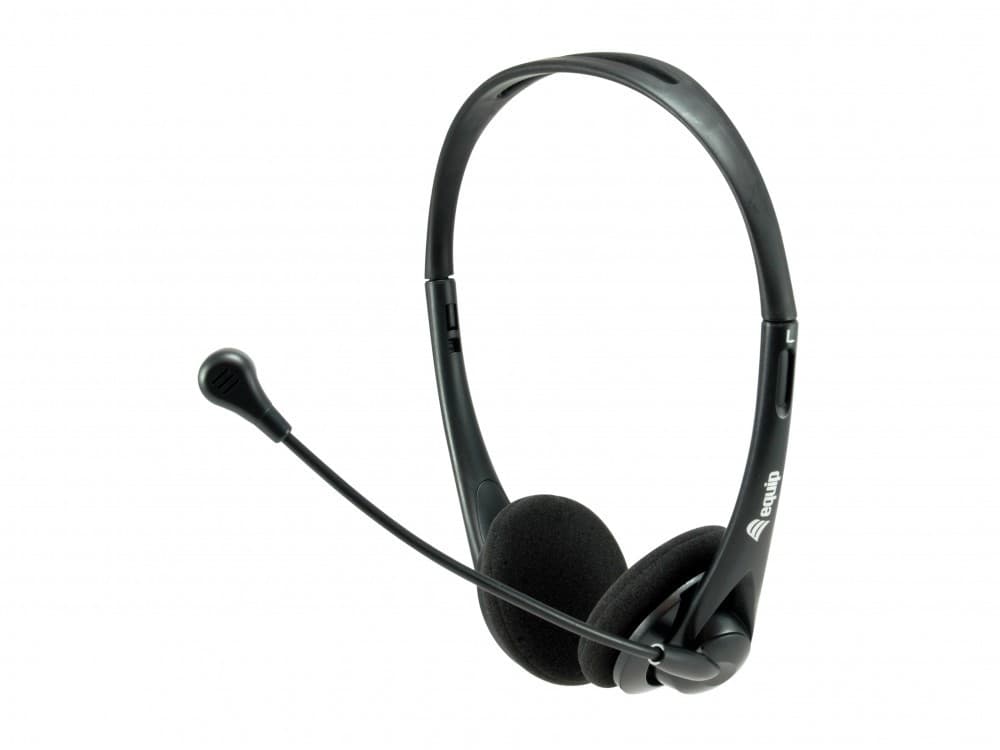 EQUIP LIFE HEADSET C/MICRO FUNÇÃO VOLUME E MUTE JACK 3.5" #CAMPANHA#