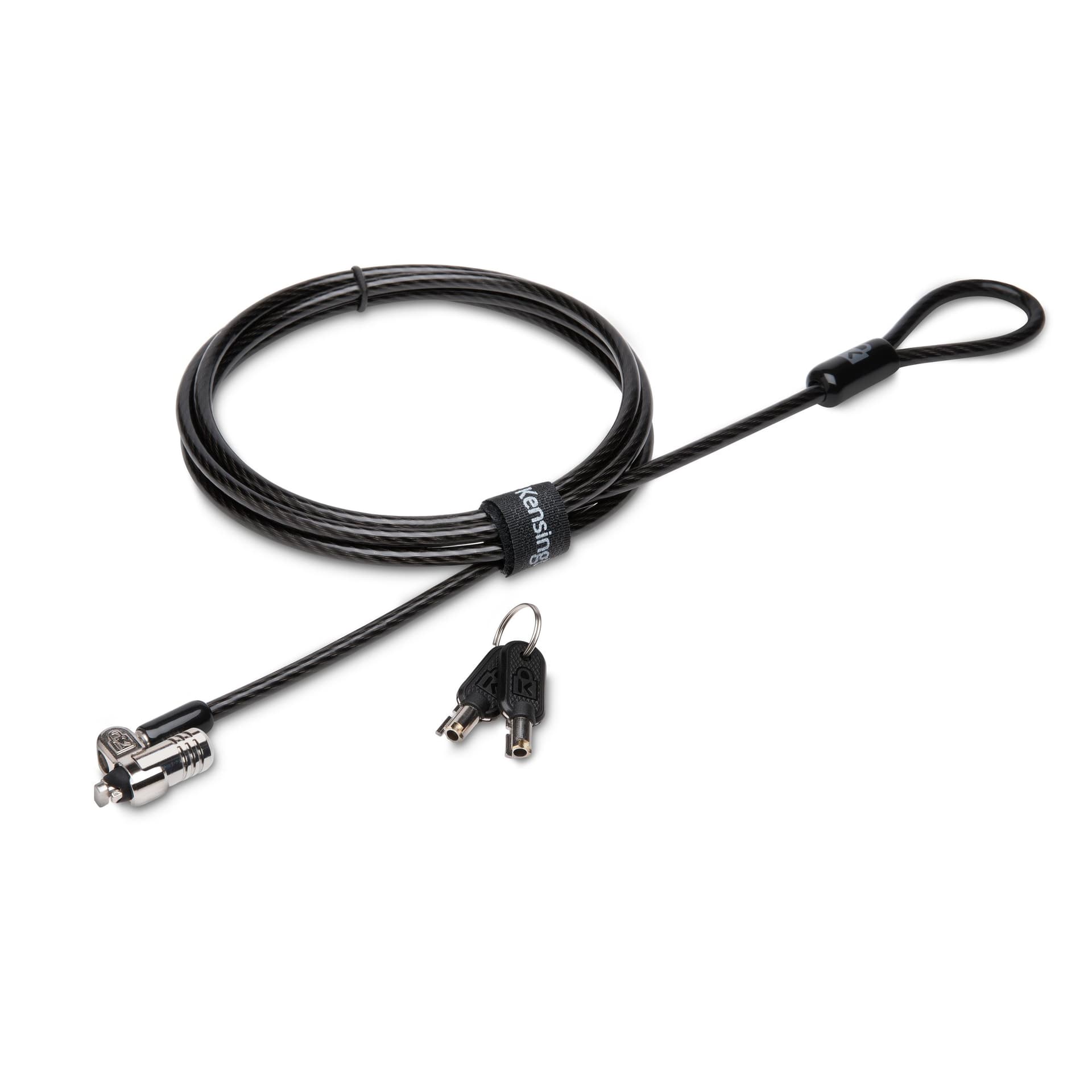 Kensington MicroSaver 2.0 Keyed Laptop Lock - Master Keyed - Cabo de segurança - prata - 1.83 m