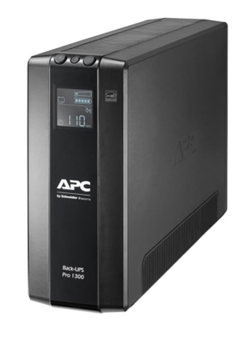 APC Back-UPS Pro BR1300MI - UPS - AC 230 V - 780 watt - 1300 VA - USB - conectores de saída: 8 - preto