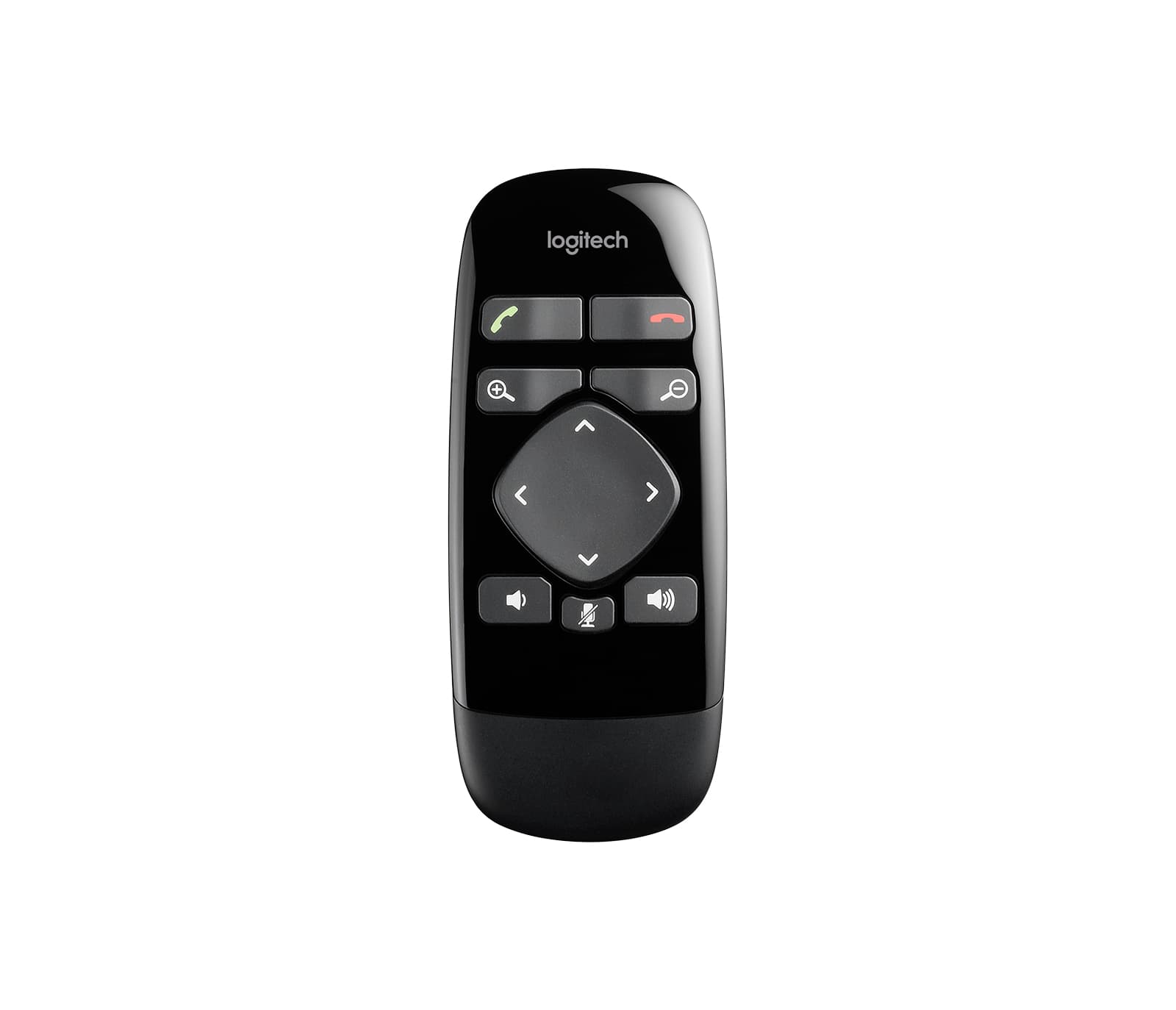 Logitech - Controlo remoto de sistema de vídeo conferência - preto