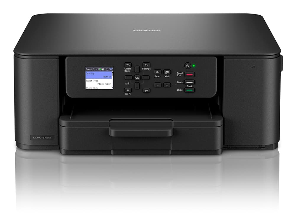 BROTHER DCPJ1310DW MFP Color 3-in-1 A4 inkjet Duplex with smartphone app Wi-Fi and Wi-Fi direct