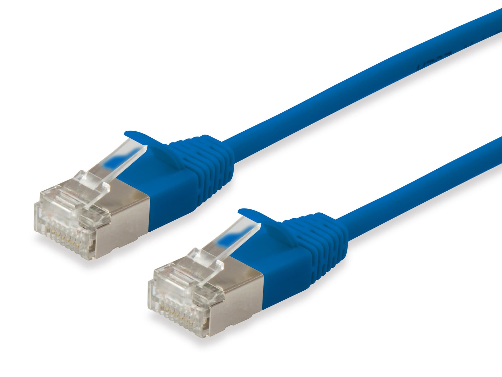 EQUIP CHICOTE CAT6A F/FTP SLIM 7.5M AZUL