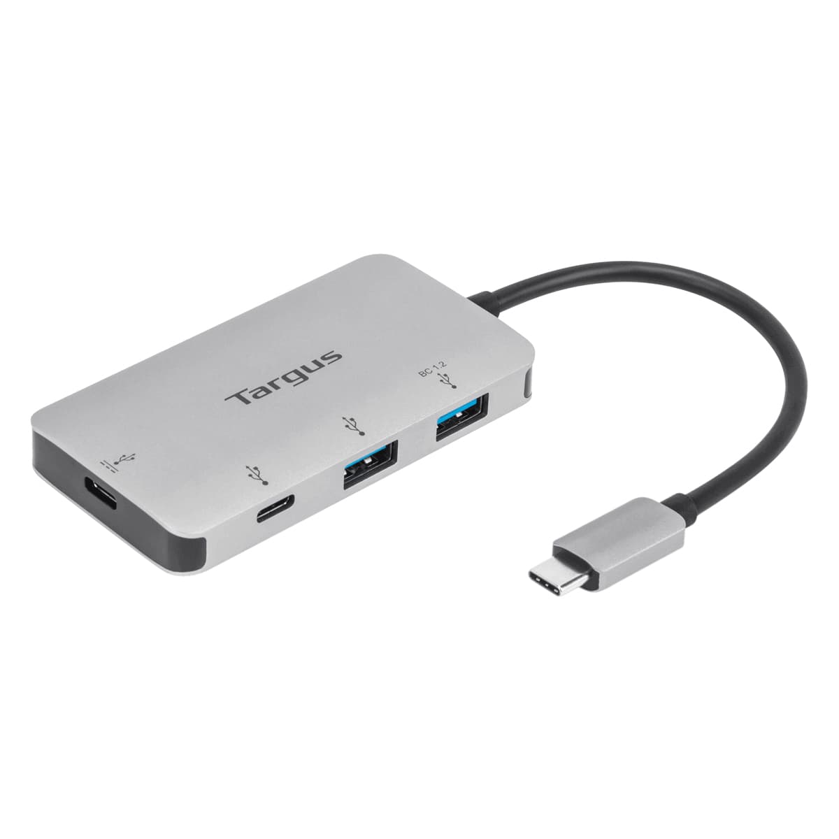 Targus - Hub - 2 x USB 3.2 Gen 1 + 1 x USB-C 3.2 Gen 1 + 1 x USB-C 3.2 Gen 1 (fornecimento de energia) - desktop