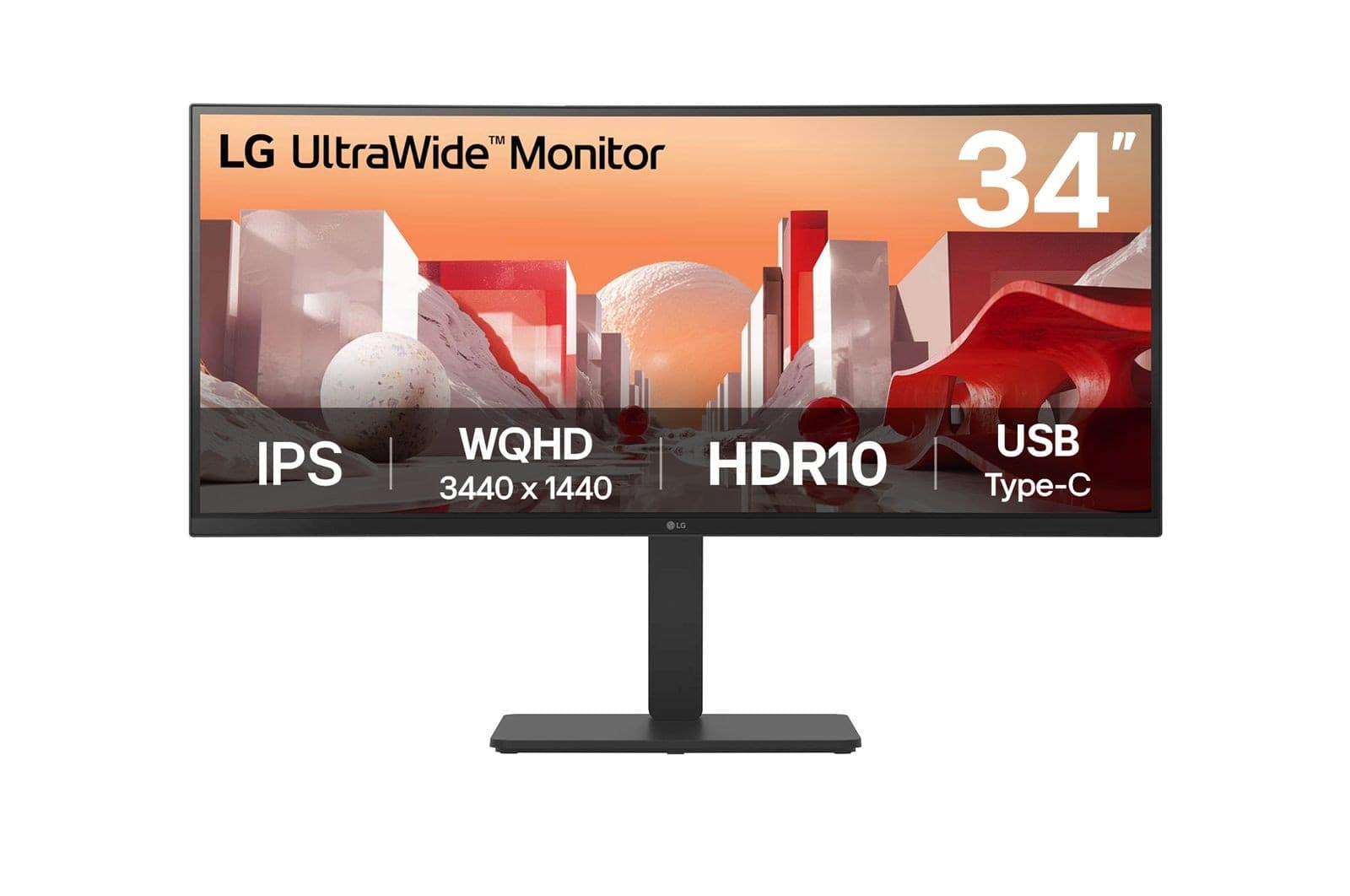 LG 34BA75QE-B, 86,4 cm (34"), 3440 x 1440 pixels