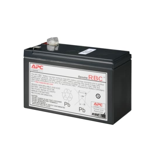 APC Replacement Battery Cartridge #164 - Bateria UPS - 1 bateria x - ácido de chumbo - 128 Wh - preto - para Back-UPS Pro BR900MI