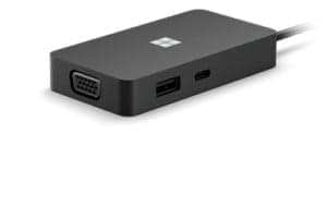 Microsoft USB-C Travel Hub - Estação de engate - USB-C - VGA, HDMI - 1GbE - comercial