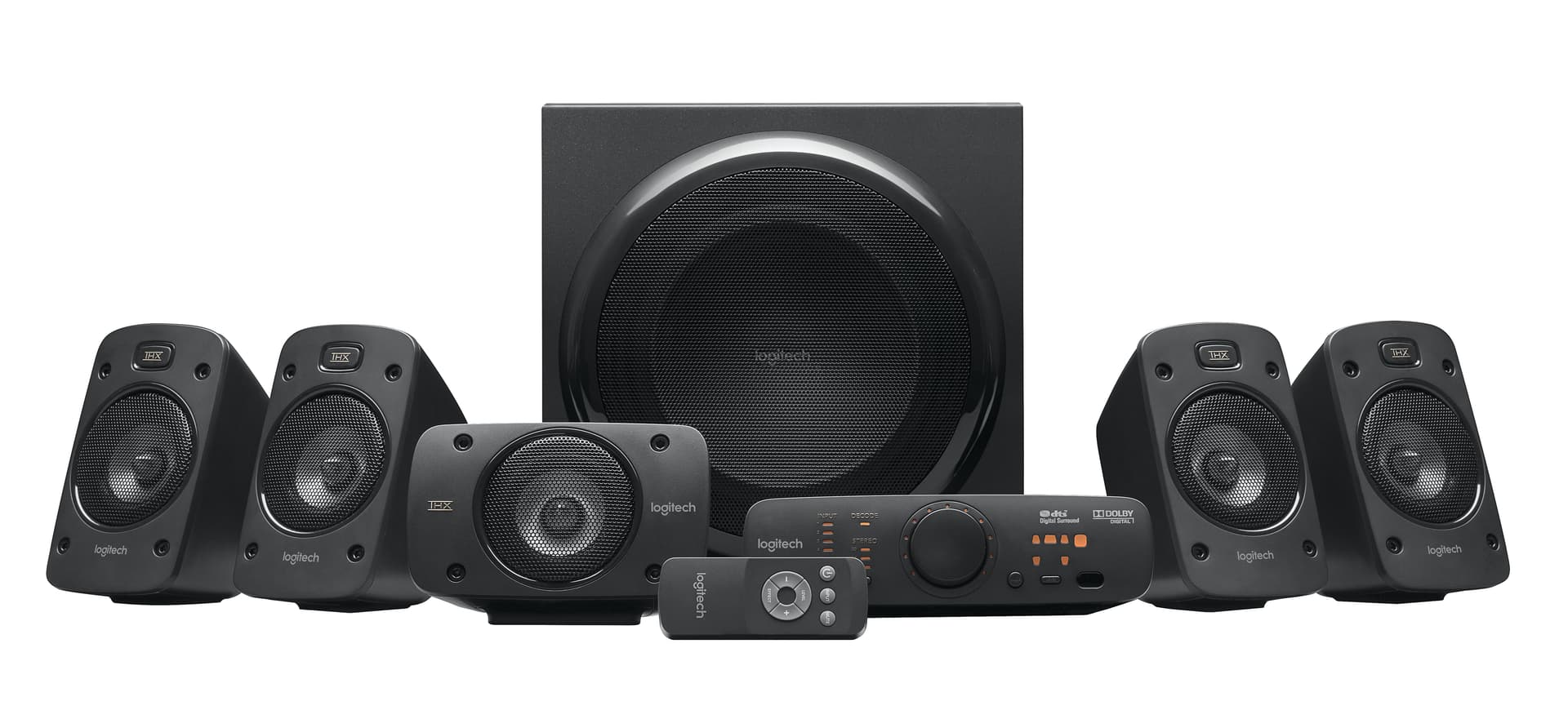 Logitech Z-906 - Sistema de altifalante - para home theater - canal 5.1 - 500 watt (Total)