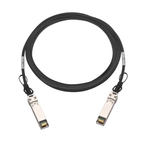 QNAP CAB-DAC50M-SFPP - Cabo de ligação directa 10GBase - SFP+ (M) para SFP+ (M) - 5 m - axial duplo - para QNAP QSW-M2106-4C