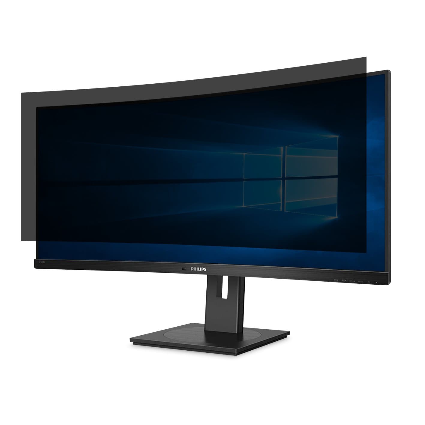 Targus 4Vu - Filtro de privacidade do display - 2 vias - adesivo - 34" de largura