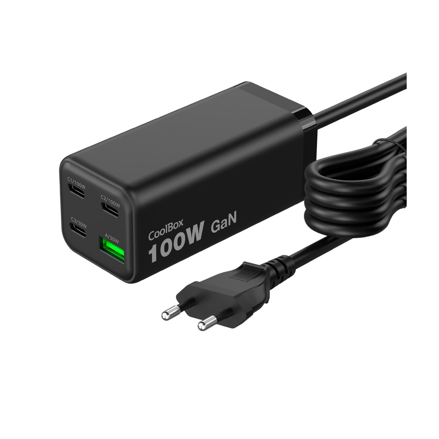 COOLBOX USB CHARGING HUB 100W GAN C+C+C+A DESSERT