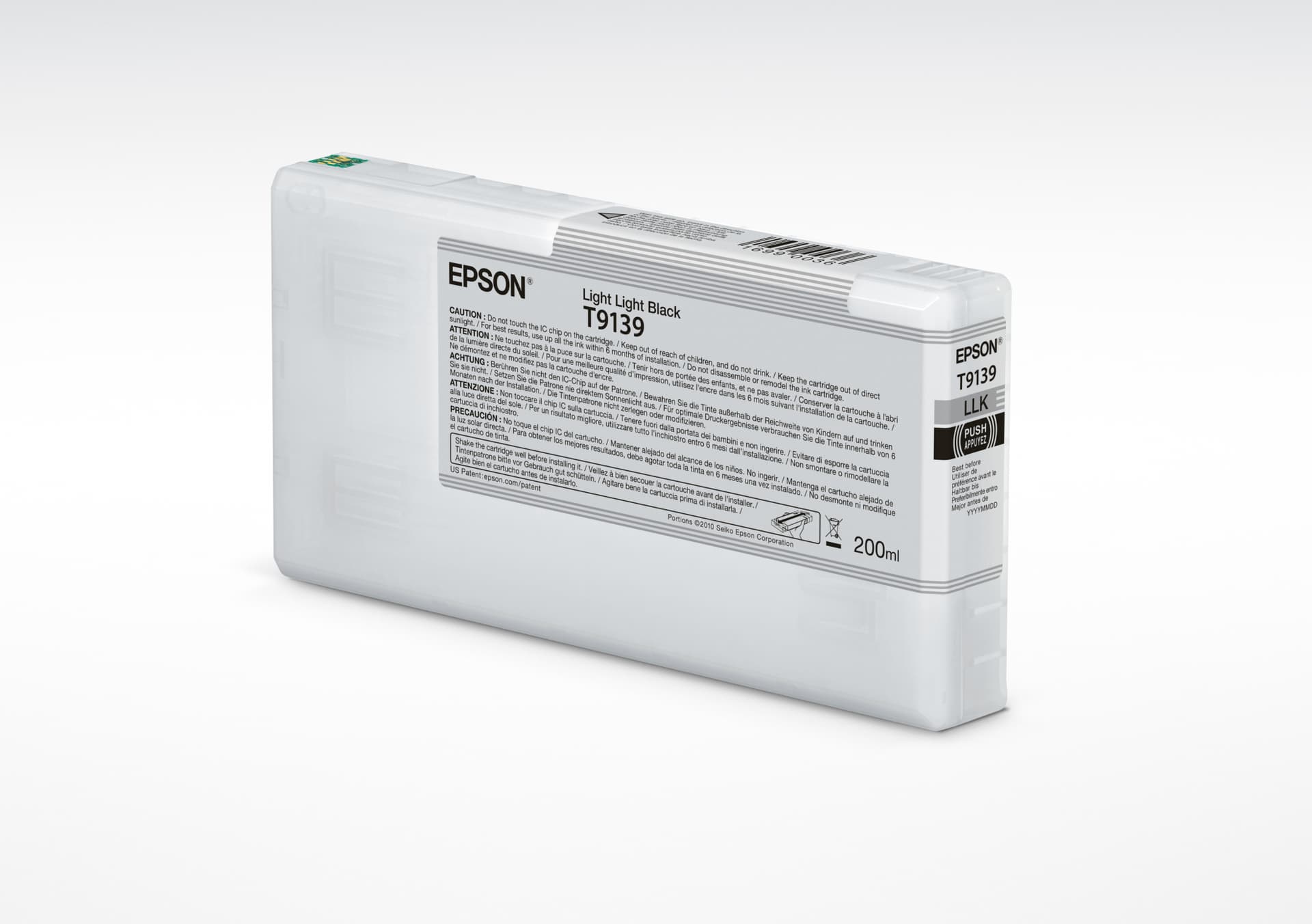 EPSON T9139 Light Light Black Ink Cartridge 200ml
