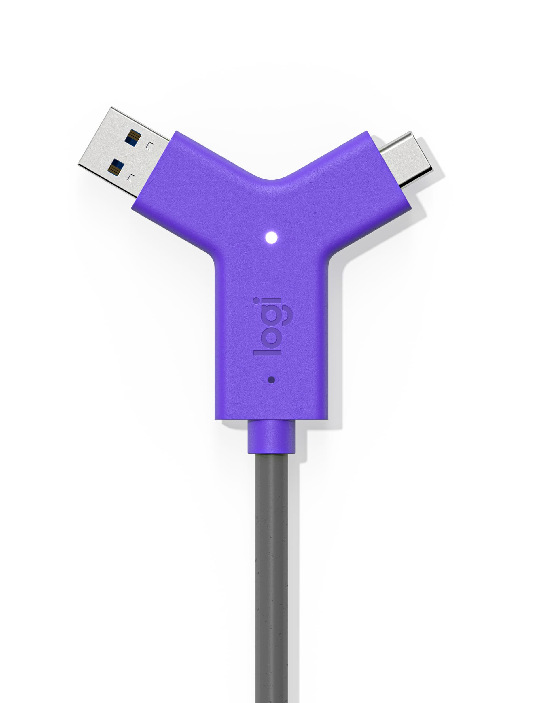 Logitech - Cabo USB - USB Tipo A (M) para USB-C (M) - USB 3.0