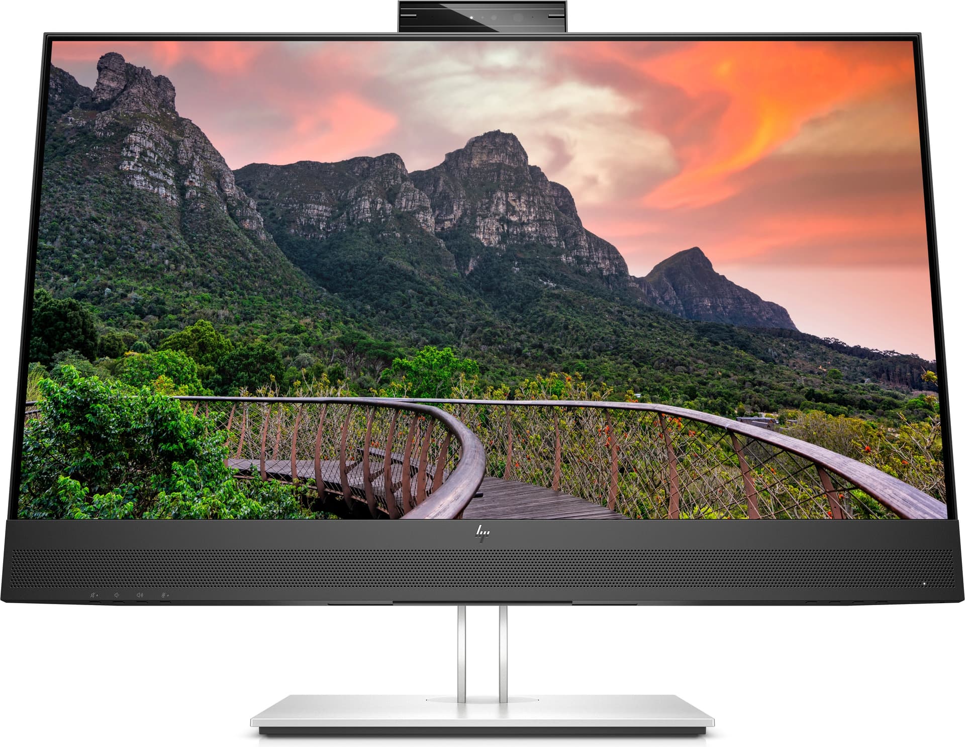 HP E-Series Monitor QHD para Videoconferência E27m G4 com USB-C, 68,6 cm (27"), 2560 x 1440 pixels