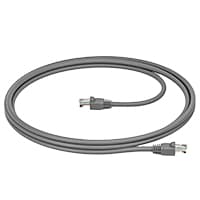 Logitech Cat5e Kit - Cabo patch - RJ-45 (M) para RJ-45 (M) - 3 m - SF/UTP - CAT 5e - grafite