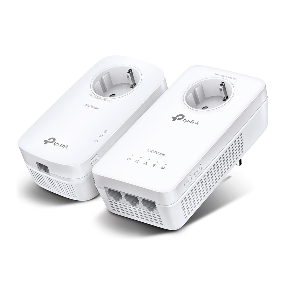 TP-LINK AV1300 GIGABIT PASSTHROUGH POWERLINE AC WI-FI KIT
