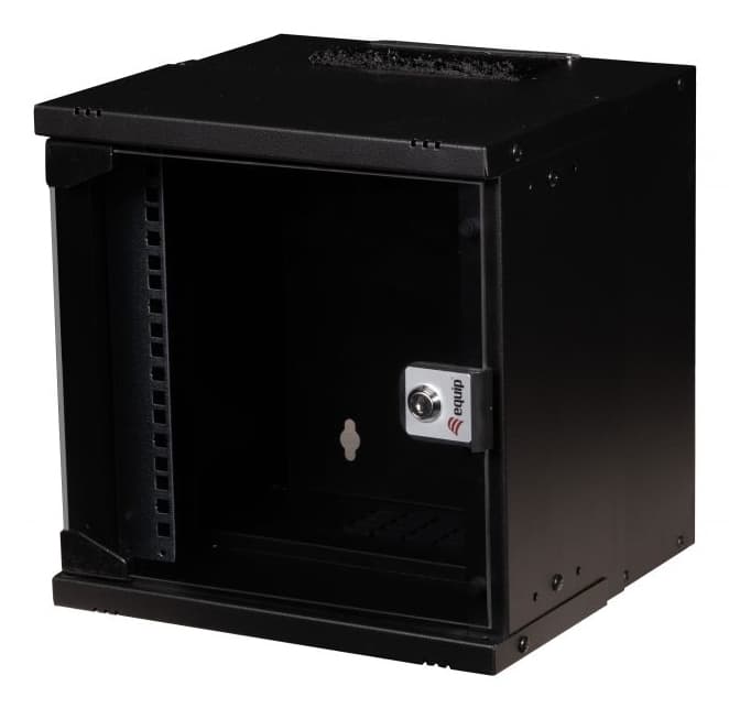 EQUIP ECO BASTIDOR MURAL 10" 06U 300X300MM RAL7035 BLACK
