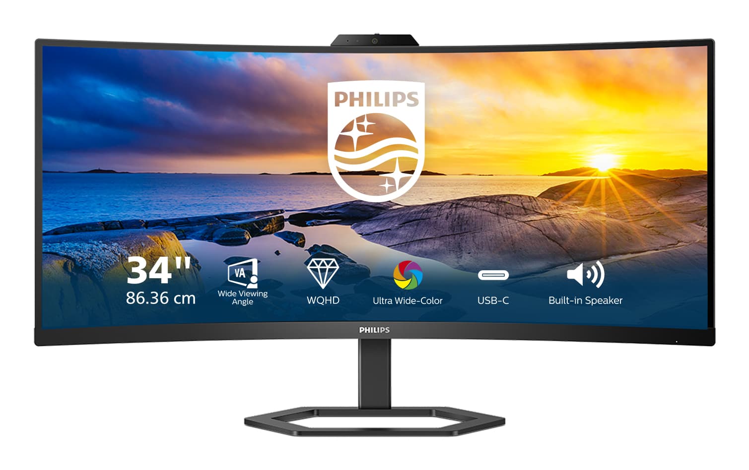 Philips 5000 series 34E1C5600HE/00, 86,4 cm (34"), 3440 x 1440 pixels