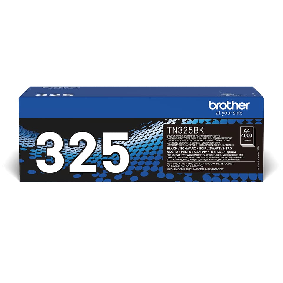 BROTHER TN-325 toner cartridge black standard capacity 4.000 pages 1-pack