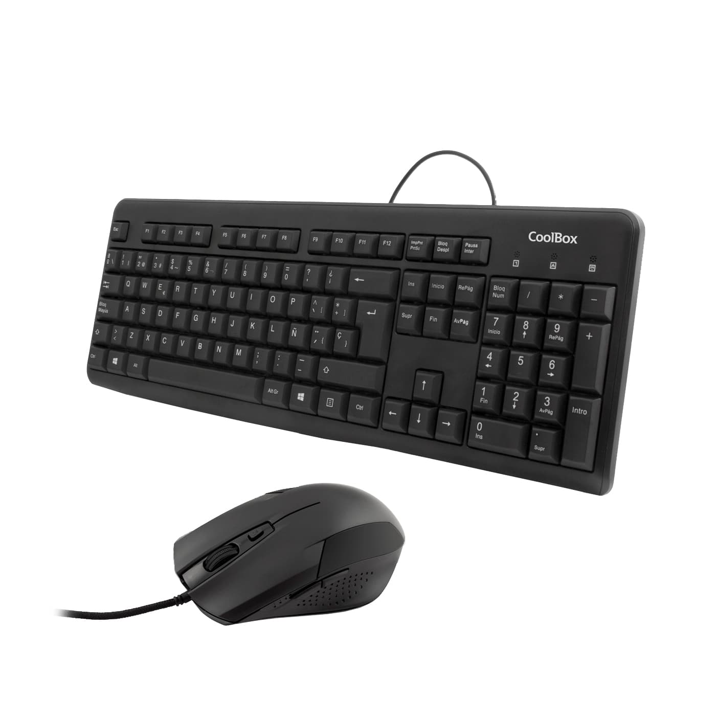 COOLBOX USB KEYBOARD+MOUSE KIT