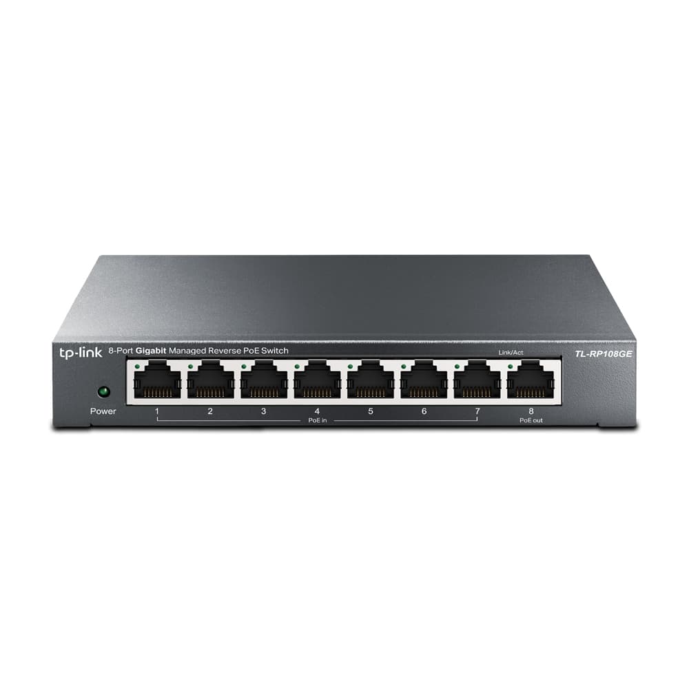 TP-LINK SWITCH 8PORT GIGABIT MANAGED REVERSE POE