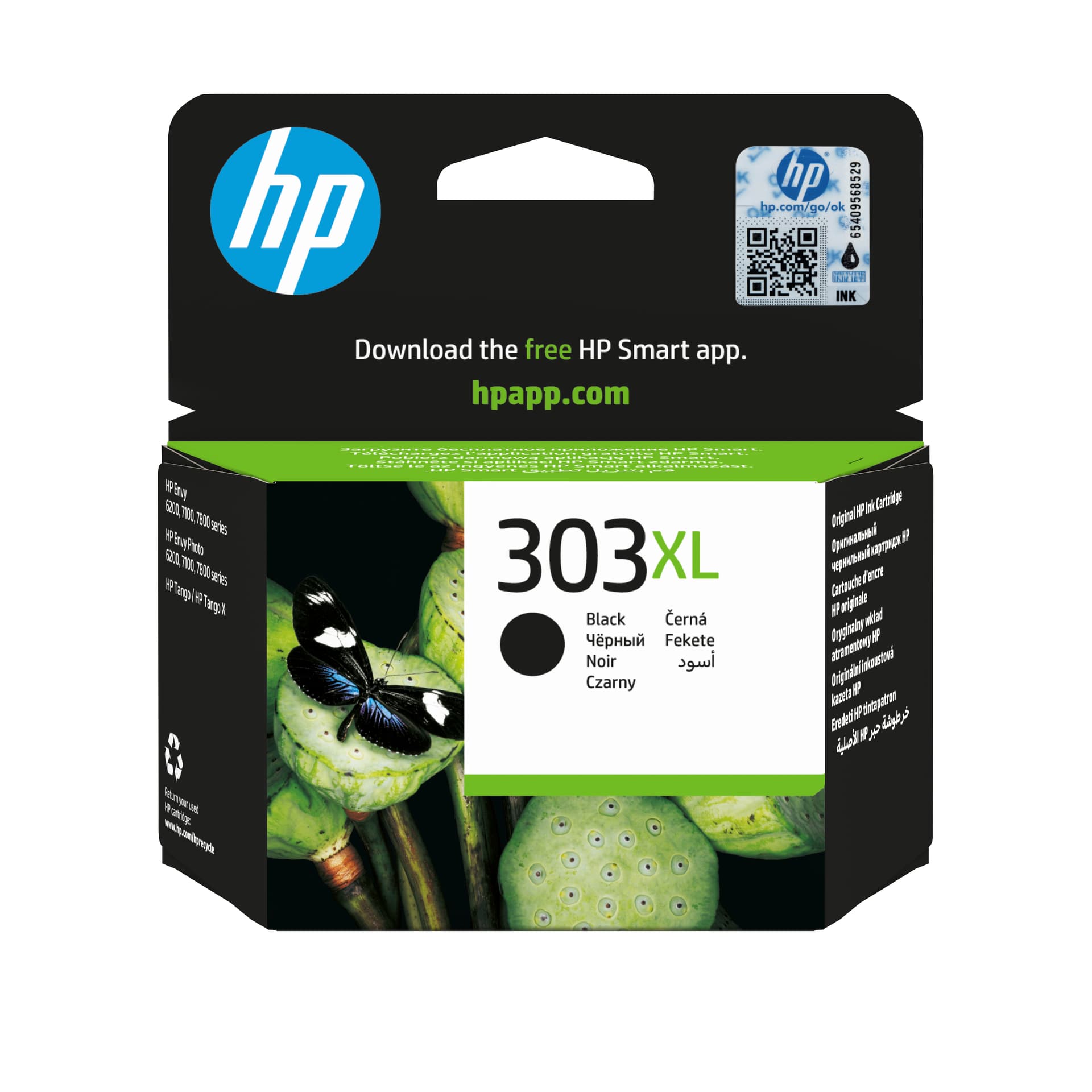HP TINTEIRO ALTO RENDIMENTO PRETO 303XL